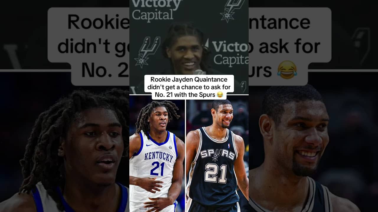 'Nah, they cut that off quickly' 😭 (via @Spurs/TT)