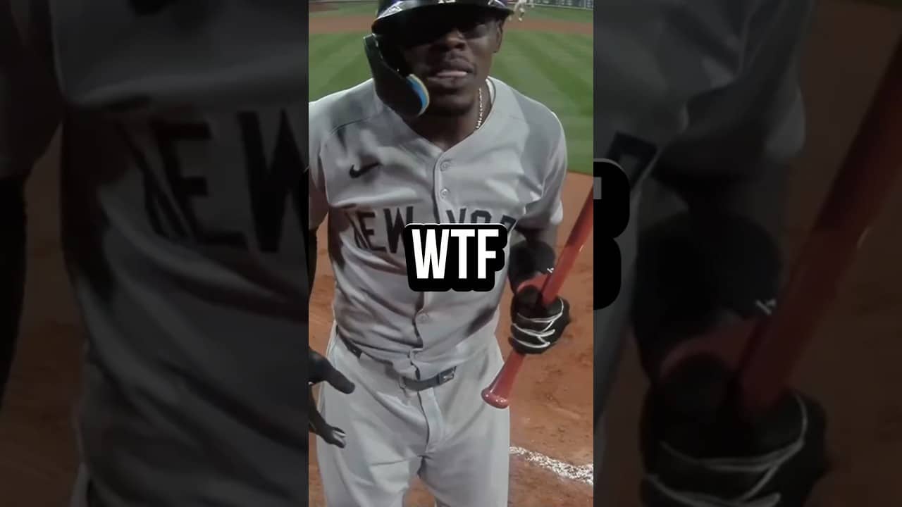 Jazz Chisholm wasn’t happy with this call 🤣 UmpCam is undefeated
