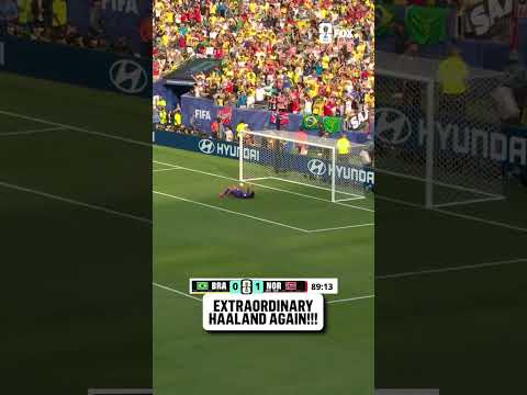 ERLING HAALAND IS BRILLIANT TO BAG HIS BRACE AND PUT NORWAY UP 2-0