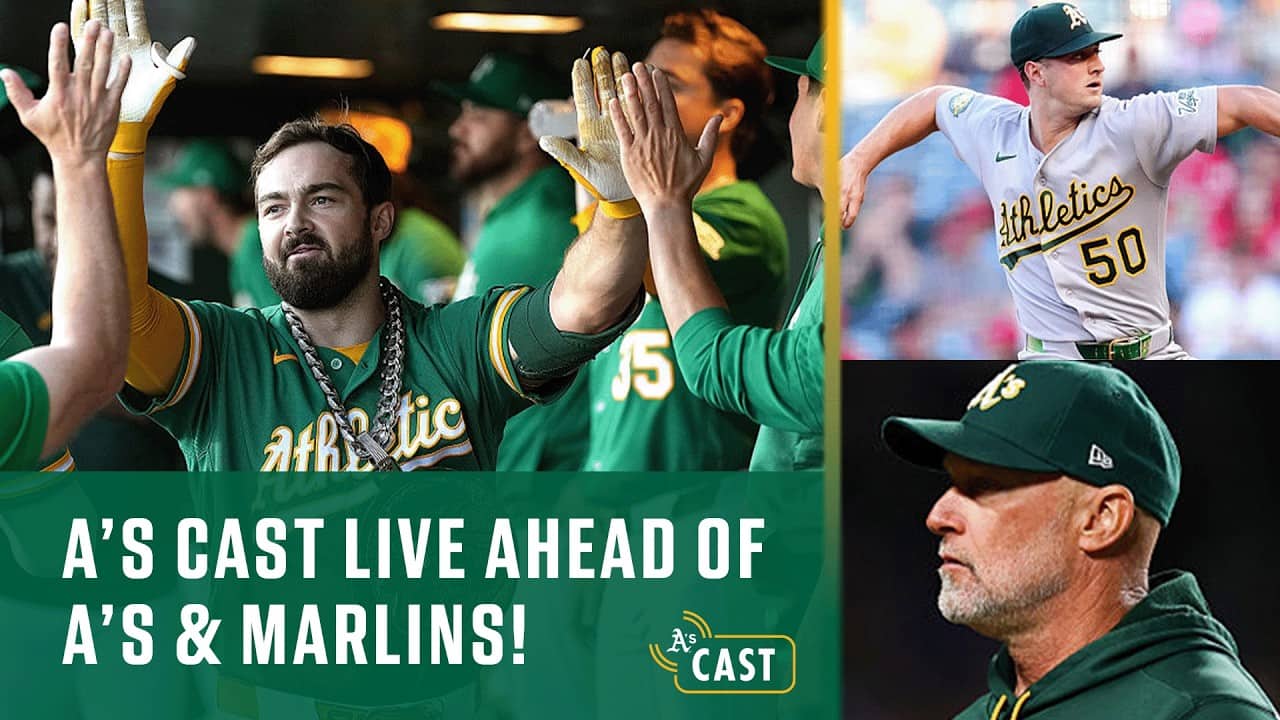 A's Cast Live Ahead of A's & Marlins! | Hogan Harris, Mark Kotsay & Clayton McCullough join Towny!