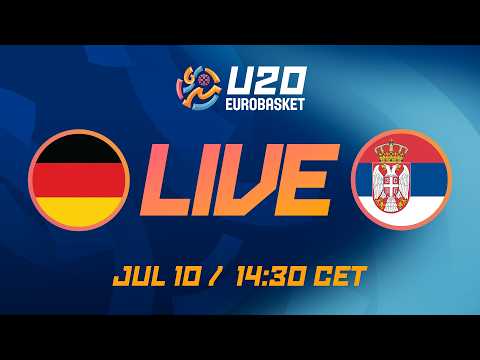 LIVE - Germany v Serbia | FIBA U20 Women's EuroBasket 2026 | Class. Games 9-16
