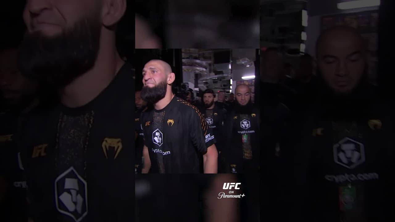 Chimaev loving every moment 😤 #ufc328