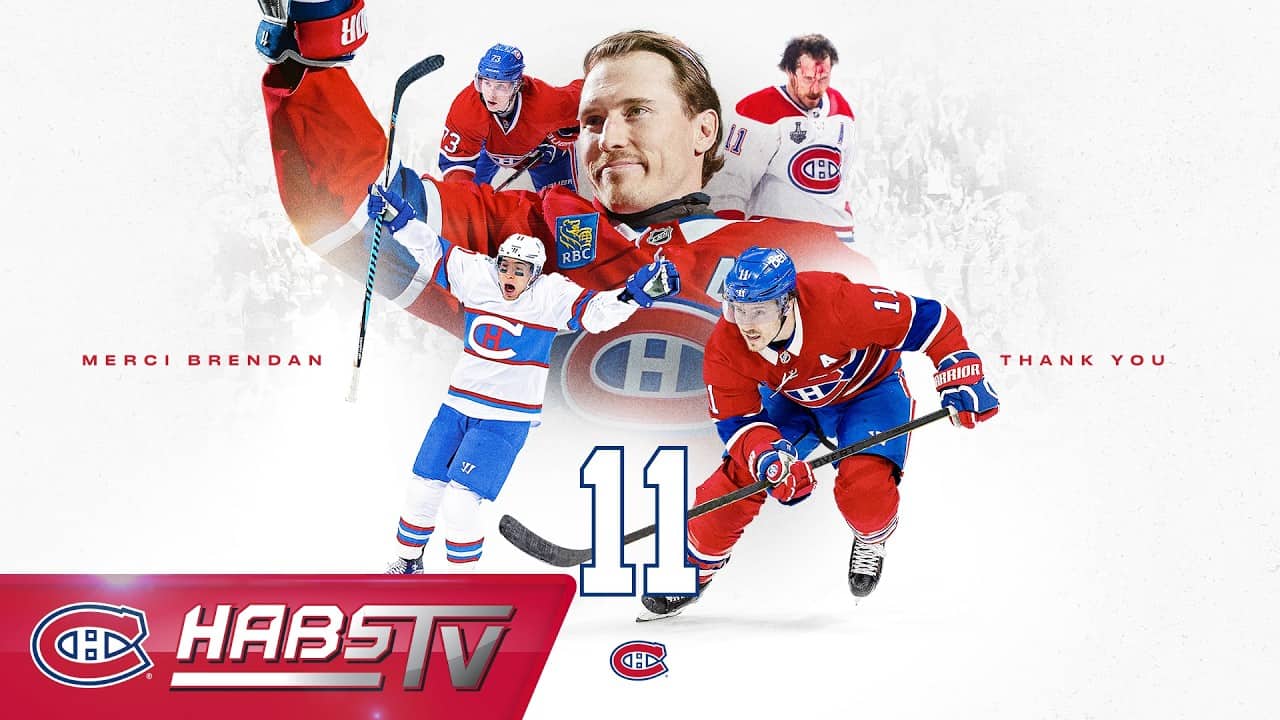 Thank you, Brendan | BEST BRENDAN GALLAGHER MOMENTS WITH THE HABS