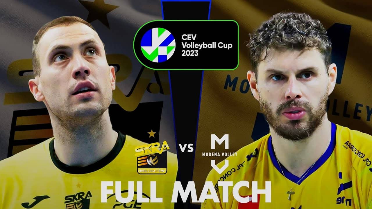 PGE Skra Belchatow vs Valsa Group Modena | Full Match | CEV Volleyball Cup 2023 Semifinal