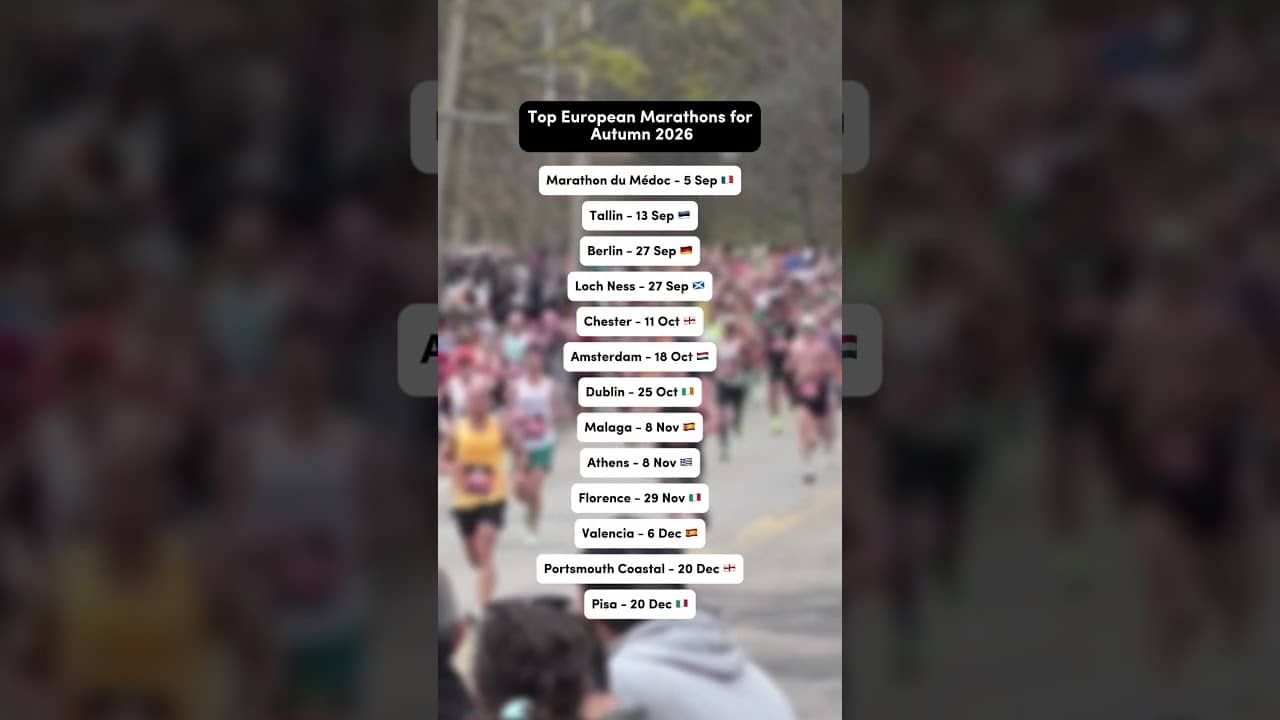 Save this for your 2026 race planning! 🗓️