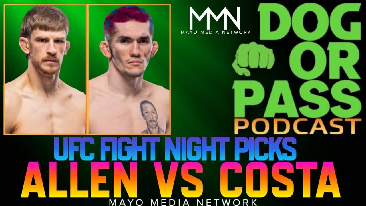 FULL BREAKDOWN! | UFC Fight Night |  Arnold Allen vs Melquizael Costa, Predictions, Props!