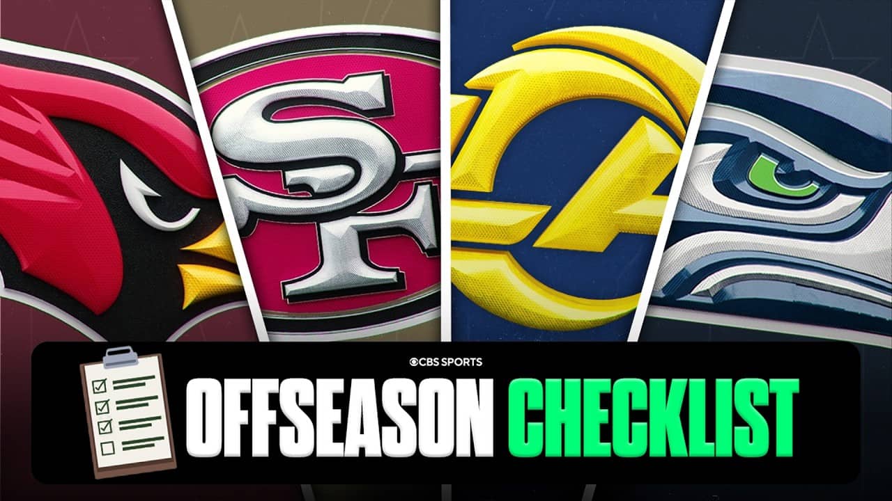 Offseason checklist for NFC West teams: Seahawks, Rams, 49ers, & Cardinals📋