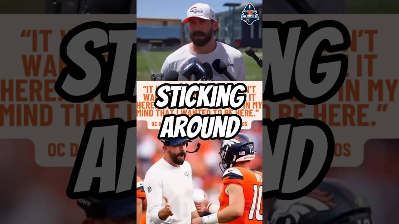 #Broncos OC Davis Webb Wasn't Going Anywhere