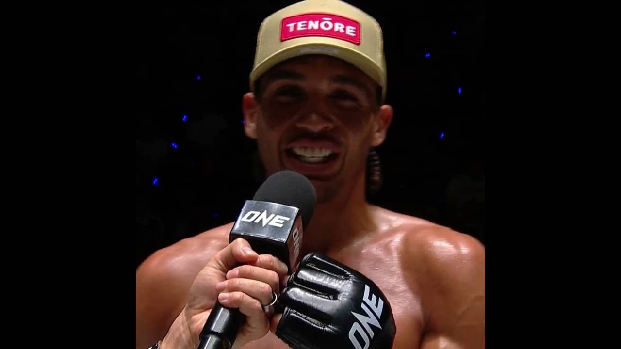 WELL-DESERVED 💰 Kade Ruotolo banks a US$50K bonus for his jaw-dropping KO!