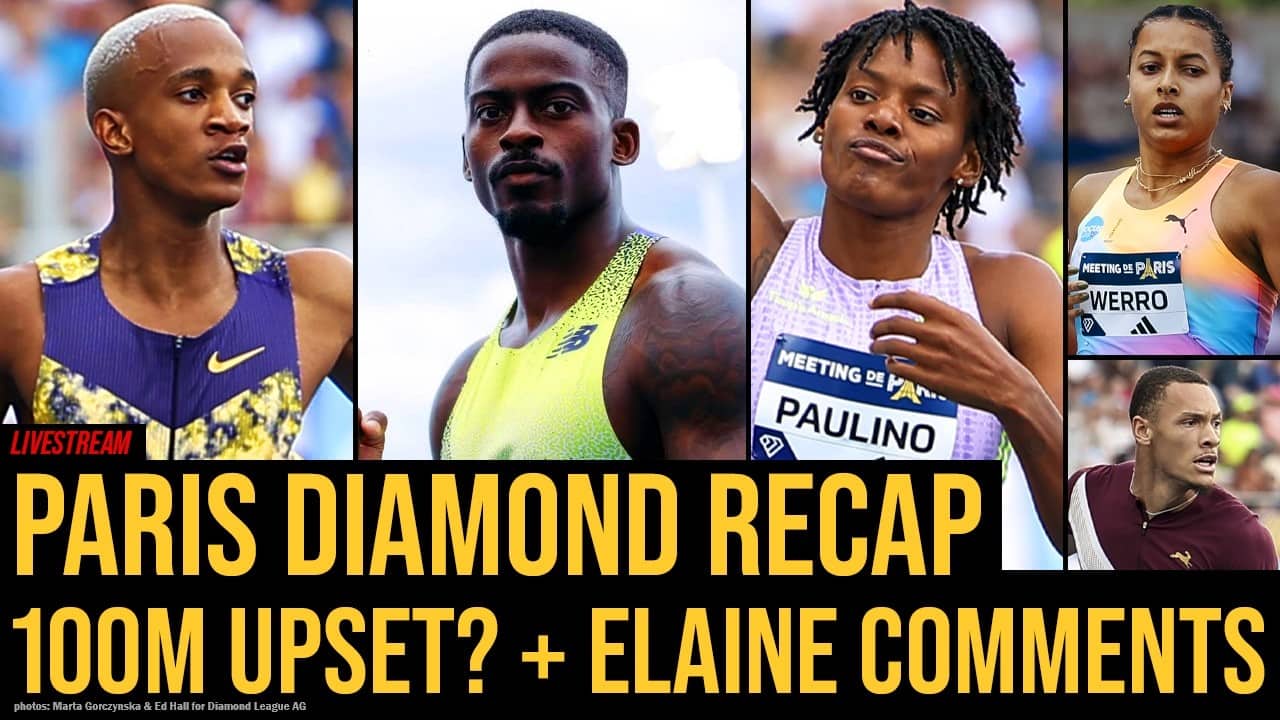 Trayvon Bromell Upsets Noah Lyles? Kebinatshipi & Paulino 400s + Elaine Comments | Paris DL Recap