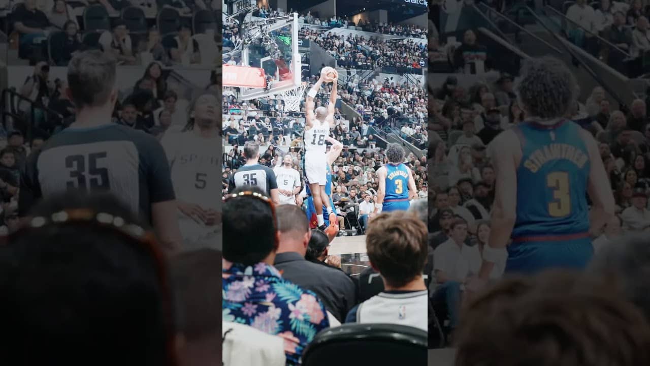 GET BIZZY 💪 #spurs #nba #bismackbiyombo