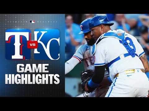 Rangers vs. Royals Game Highlights (6/10/26) | MLB Highlights