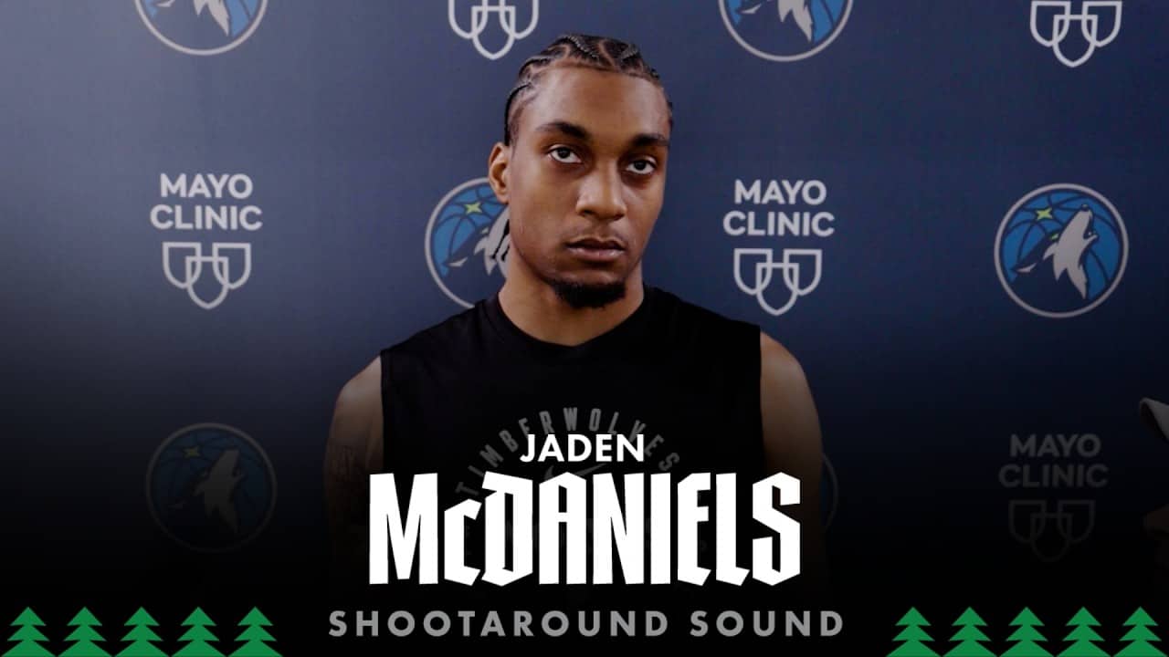 “It’s The Playoffs. You Gotta Come With That Energy…” Jaden McDaniels Shootaround Sound | 05.08.26