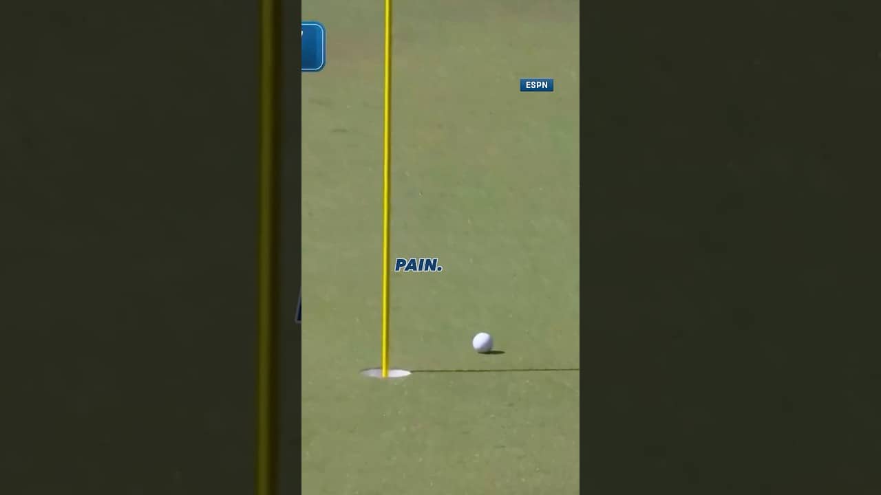 Watch where this par 3 tee shot ends up for Rickie Fowler 😦