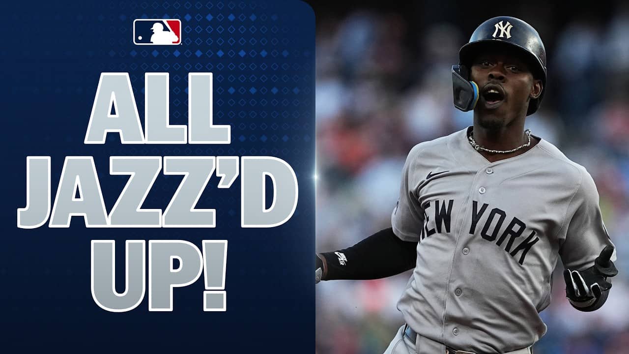 Jazz Chisholm Jr. gives the Yankees the LEAD with a two-run home run! 😤 | MLB Highlights