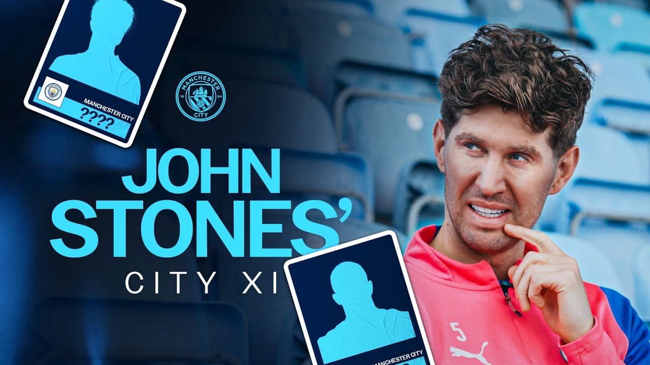 Can John Stones name the Man City XI he played most games with? 🤔