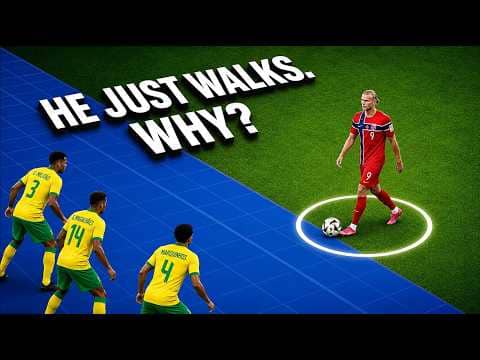 Why Haaland Walks Only 84% Of The Match