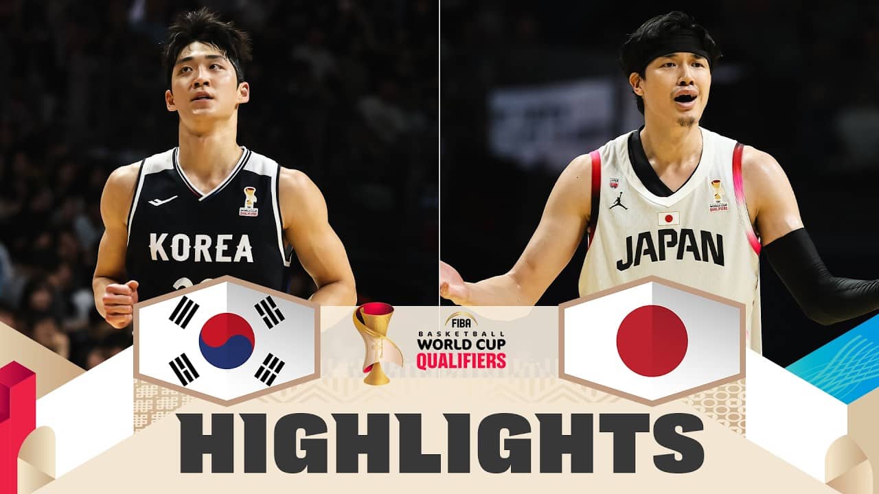 Korea 🇰🇷 v Japan 🇯🇵 | Highlights | FIBA Basketball World Cup 2027 Asian Qualifiers