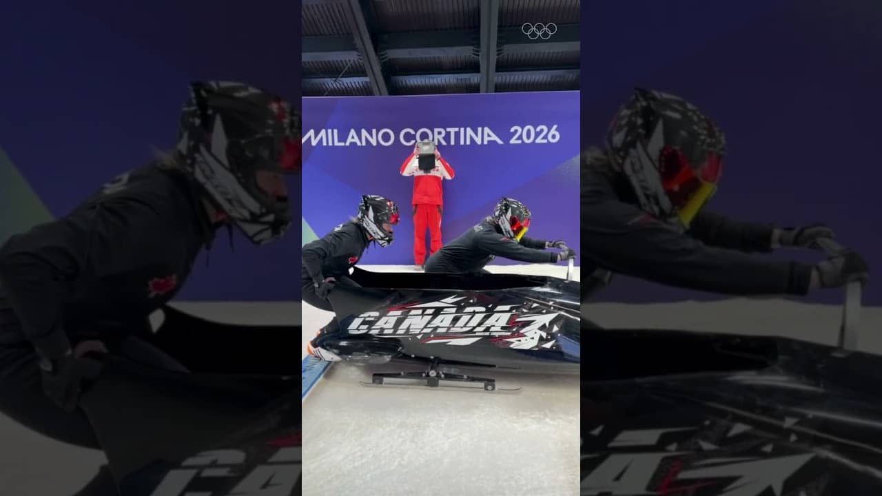 Kelsey Mitchell telling us to dream big! ✨💪 🎥: kelsey.mitchell9 #Olympics #WinterOlympics