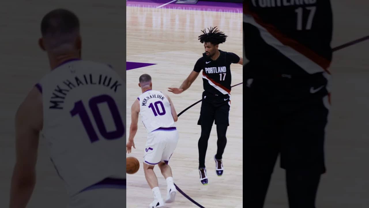 Let’s roll back the Svi Mykhighlights 📼 #utahjazz #NBA