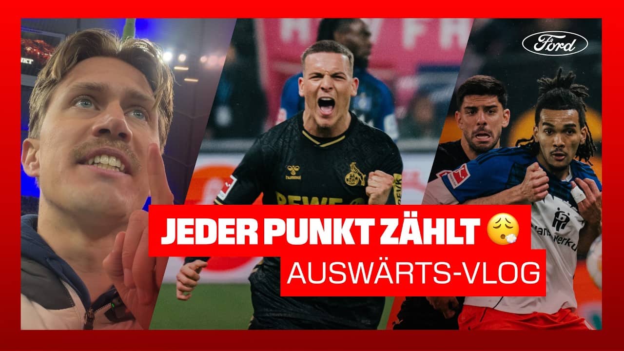 VLOG: Abstiegskampf pur in Hamburg 🔥 | 1. FC Köln