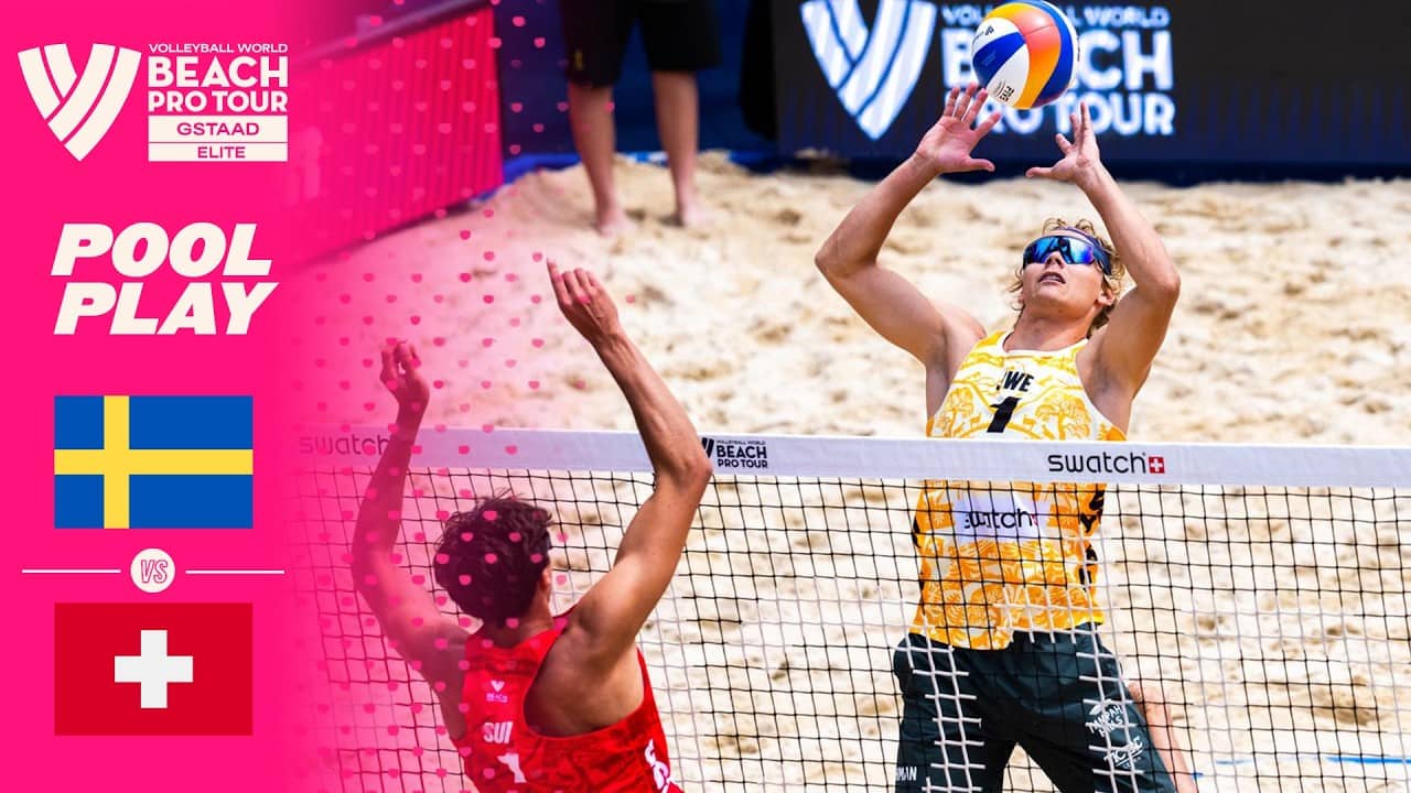 Åhman/Hellvig vs. Flückiger/Kolb - Pool Play Highlights | Gstaad 2026 #BeachProTour