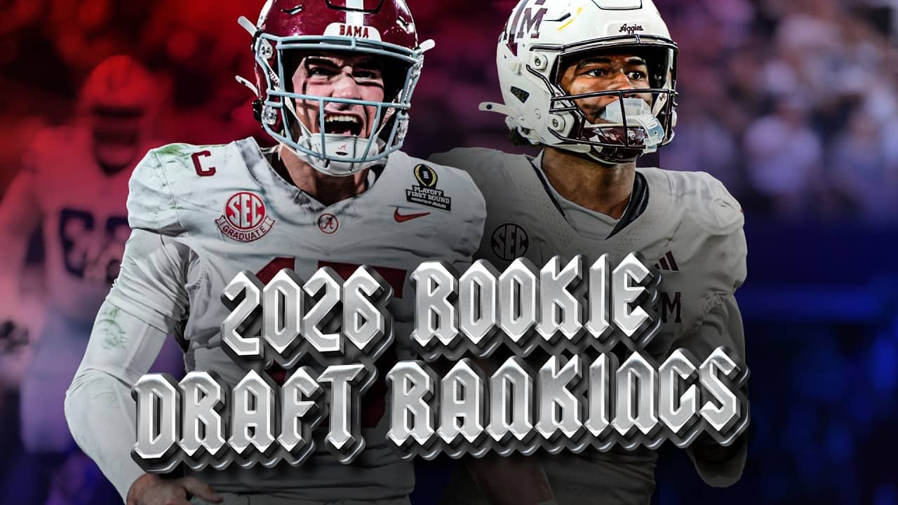Rookie Draft Rankings + Weighing Draft Capital | Dynasty Fantasy Football 2026