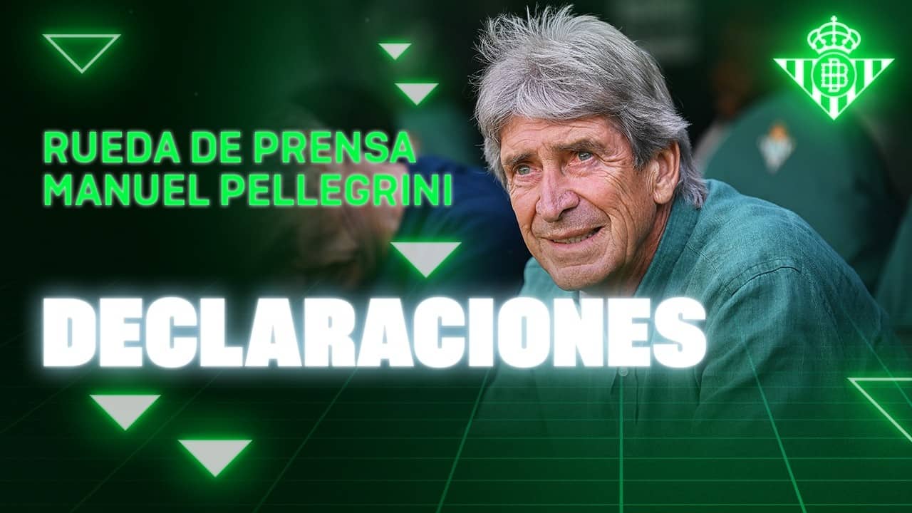 Rueda de prensa de Manuel Pellegrini tras el #RealBetisOviedo 🗣🎙 | Real BETIS Balompié