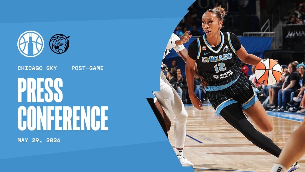 Post Game Press Conference | Sky vs Lynx | May 29, 2026