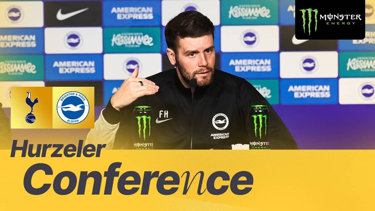 Hurzeler's Tottenham press conference | Verbruggen's development and the run in