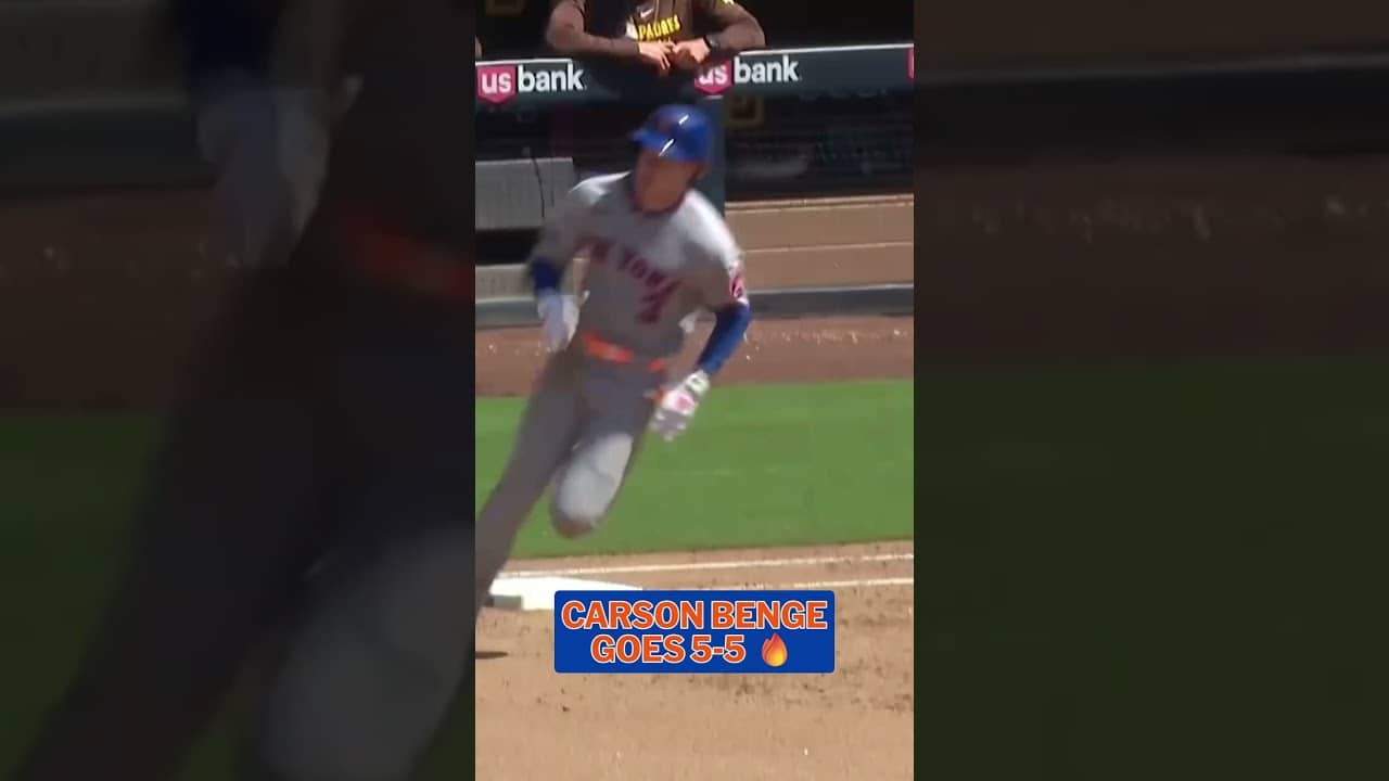 Have a day, Carson Benge! 😮‍💨