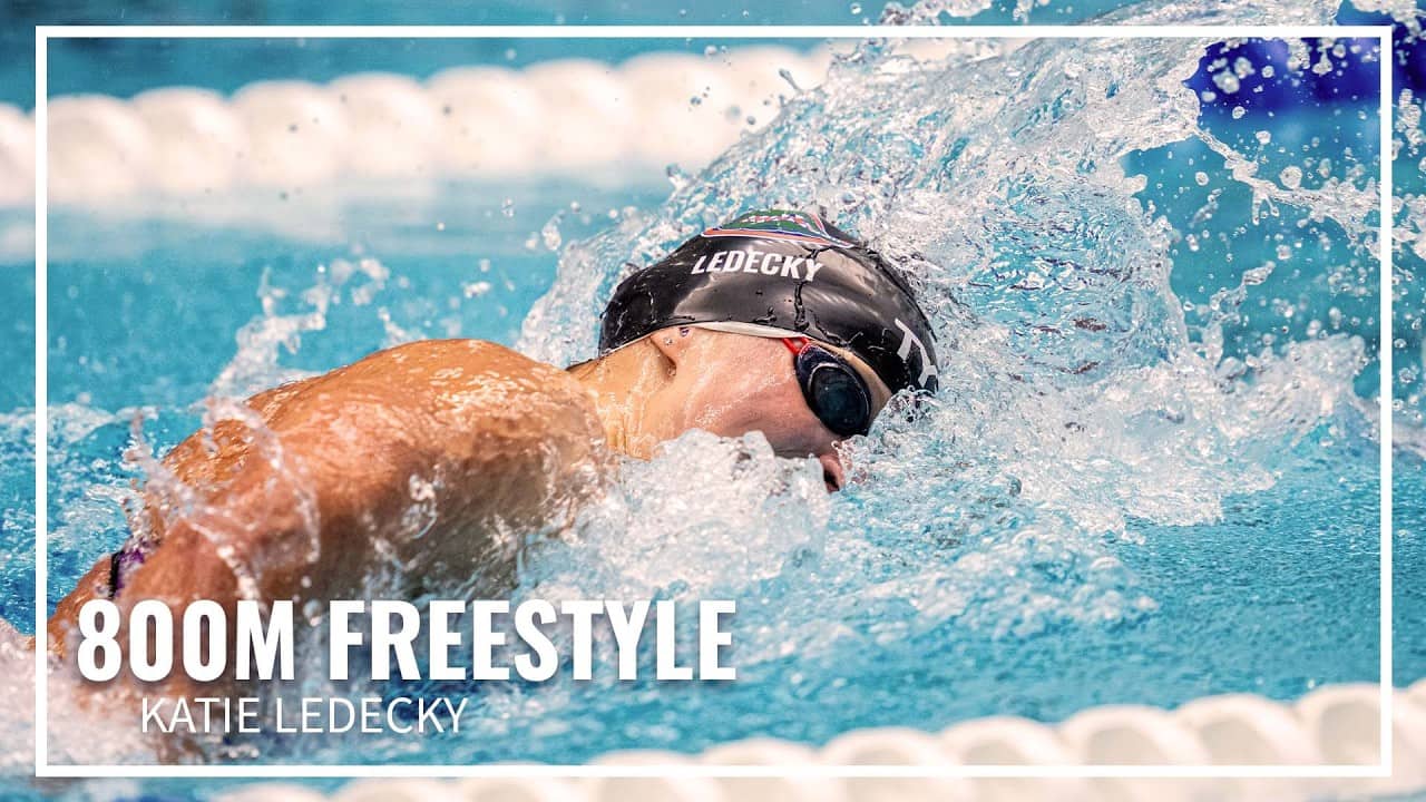 Katie Ledecky Starts Final Night With 800M Freestyle Win | 2026 TYR Pro Swim Series Indianapolis