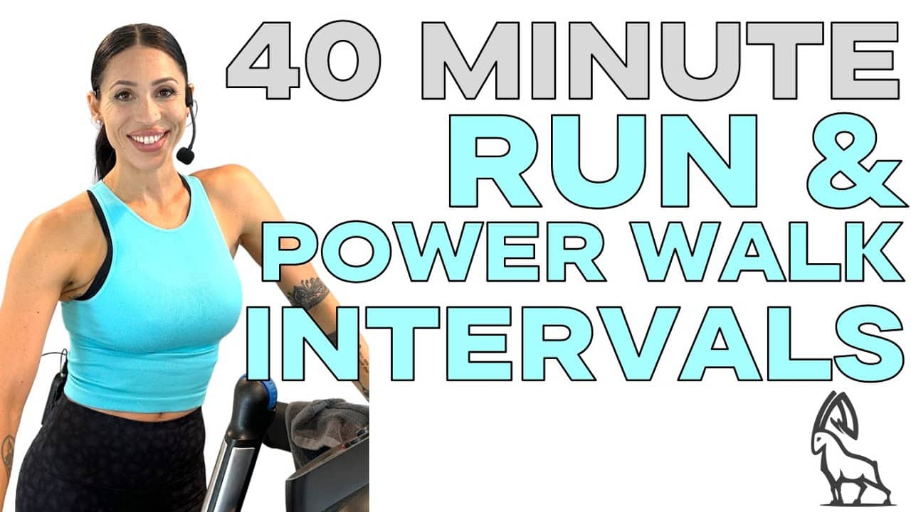 Run + Power Walk Intervals | Treadmill Follow-Along with Coach Rachael