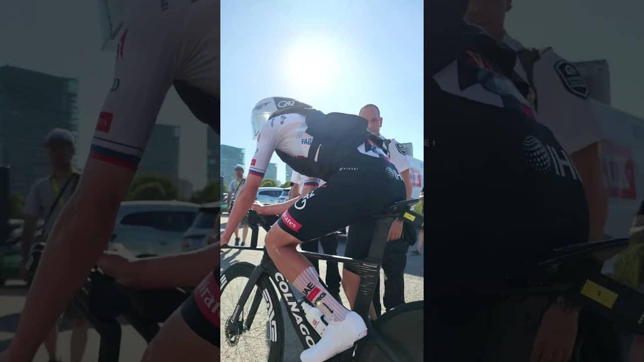 Tadej Pogacar is ready for the 2026 Tour de France 💥 #cycling #tourdefrance #pogacar