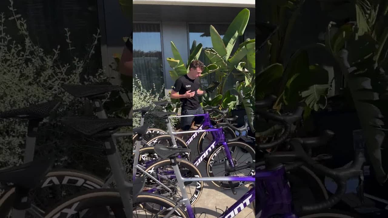 UCI Checking Entire Inventory 👀 #bikeradar #cycling #tourdefrance