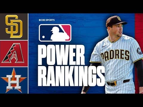 MLB Power Rankings: Padres & Diamondbacks success gets them into Top 5, Astros drop 20 spots