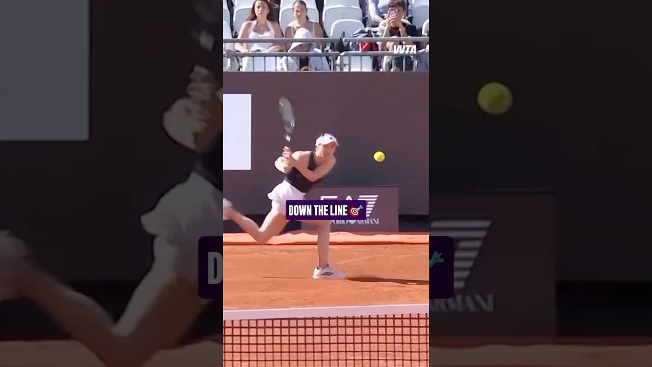 Too good  👏 Svitolina is a set to the good and looking to close it out against Bartunkova. #IBI26