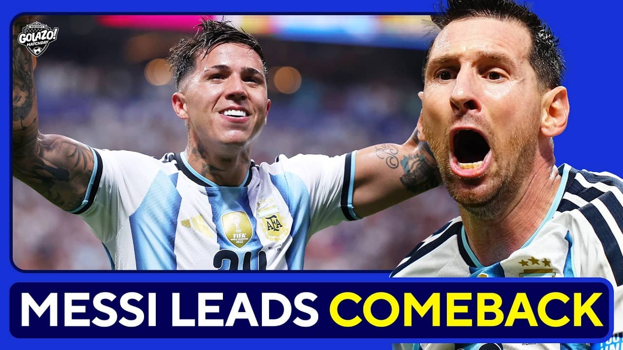 THE GREATEST COMEBACK EVER! 🇦🇷 Leo Messi Saves Argentina vs. Egypt