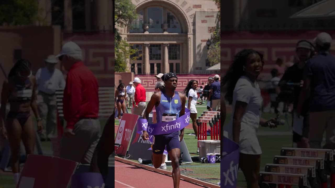 Brandon Miller delivered a commanding performance in 1:43.94 for the fastest 800m on U.S. soil 👀🔥