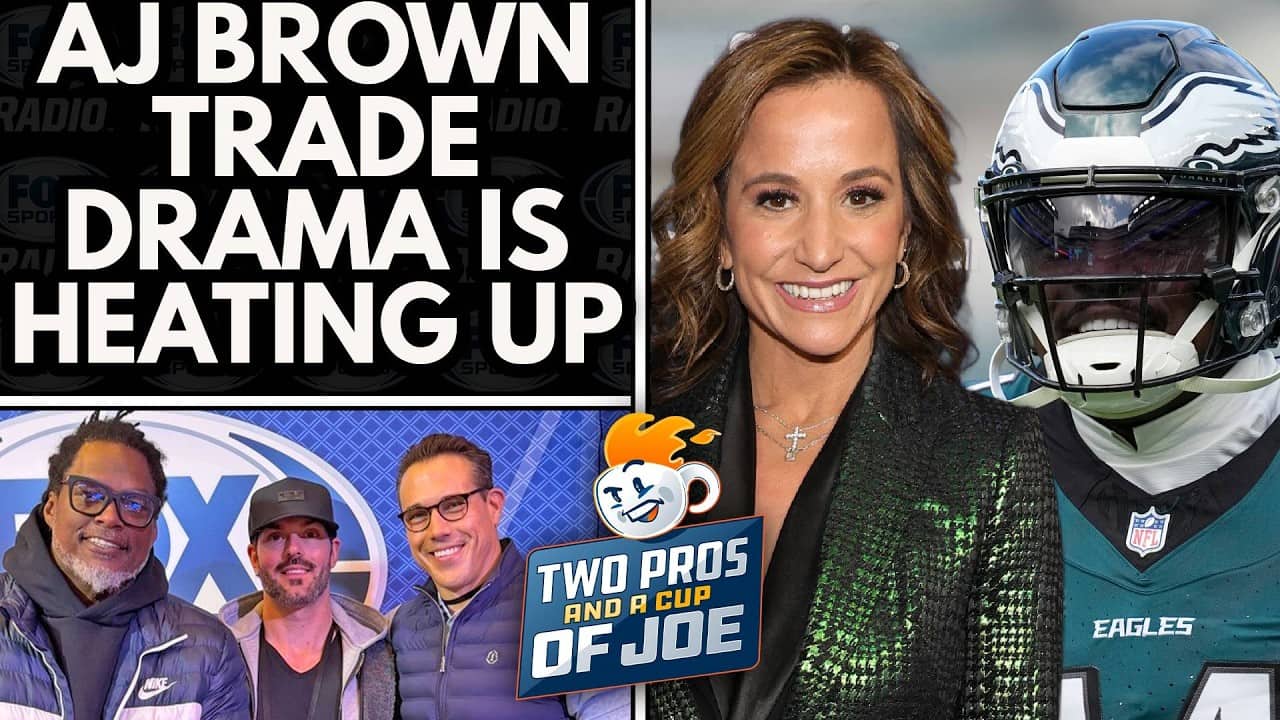 Did Dianna Russini Start the AJ Brown Trade Rumors?! l 2 PROS AND A CUP OF JOE