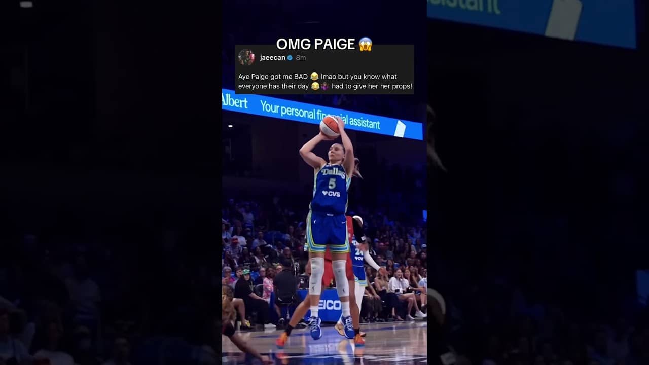 Can't stop watching this 😮‍💨 (via @DallasWings/TT)