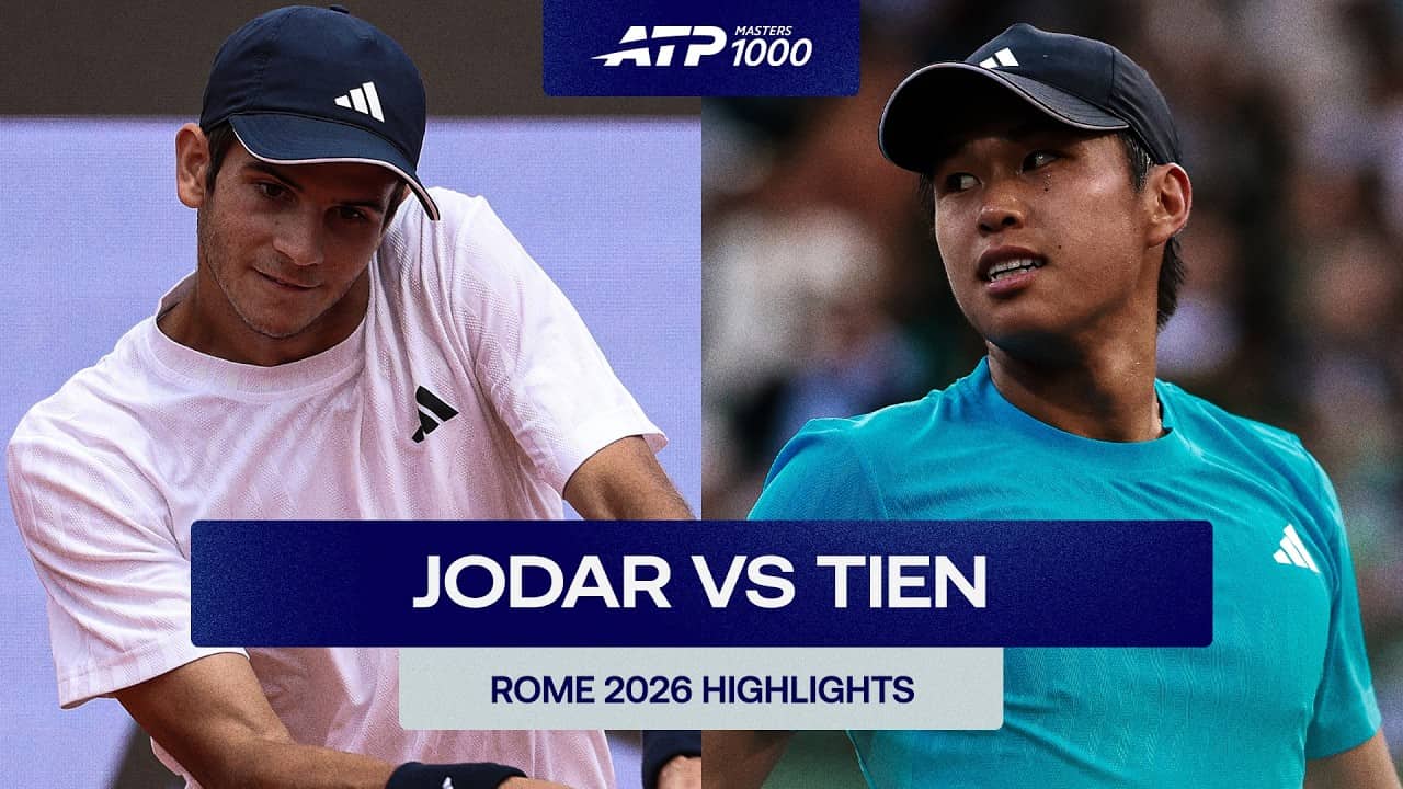 Rafael Jodar vs. Learner Tien Highlights | Rome 2026 Round 4