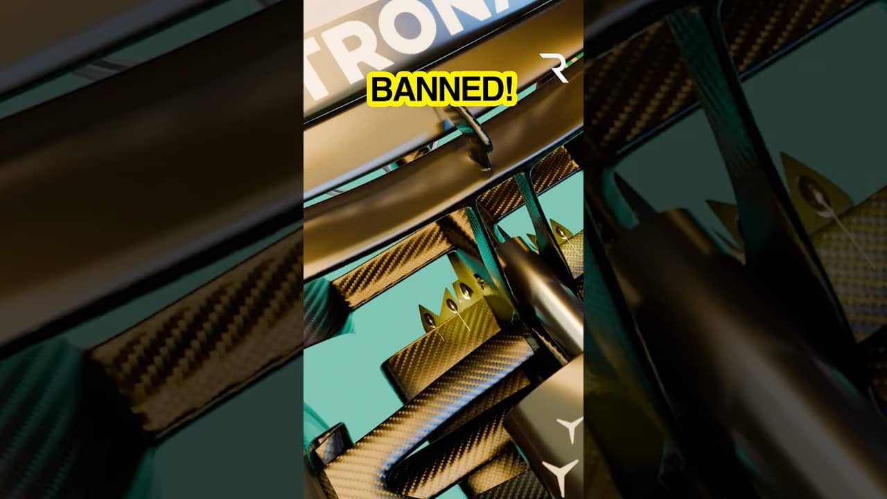 ❌ Why F1's BANNED Mercedes' F1 diffuser trick