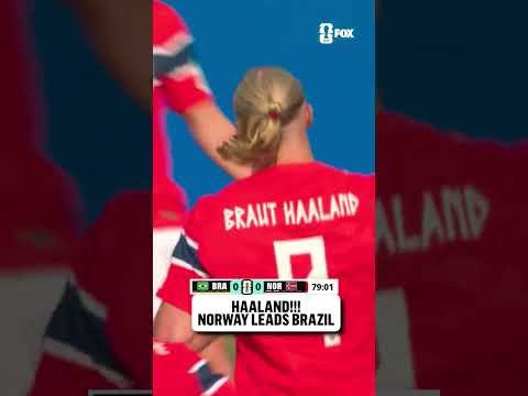 ERLING HAALAND GO-AHEAD GOAL FOR NORWAY