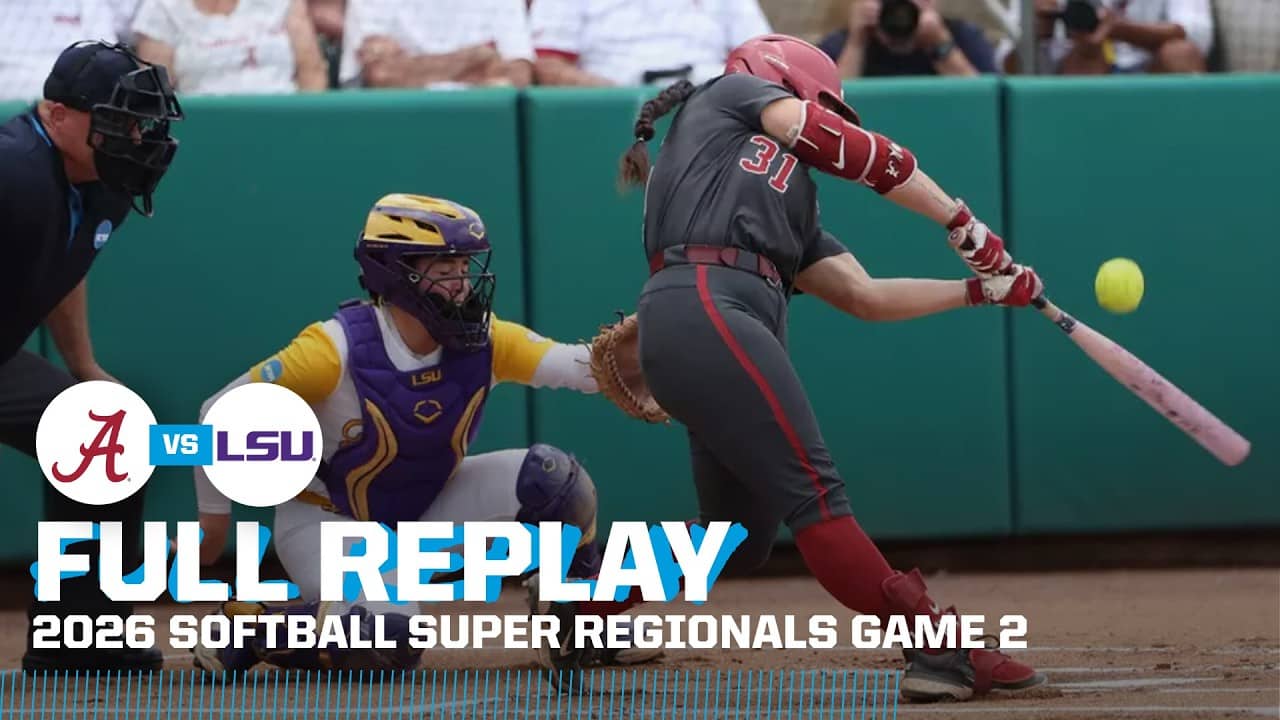 Alabama vs. LSU: 2026 NCAA Super Regional CLINCHER | FULL REPLAY