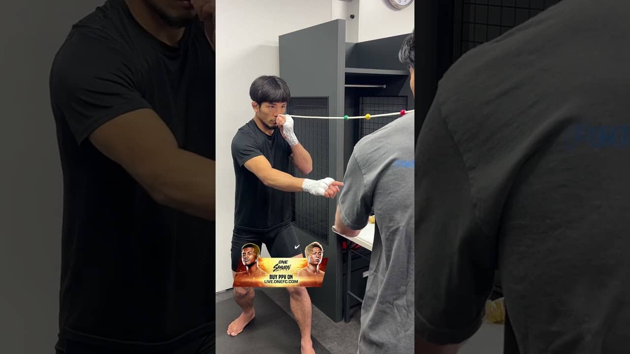 Hyper-focused 🧠 We're nearing Yuya Wakamatsu's duel with Avazbek Kholmirzaev at ONE SAMURAI 1!