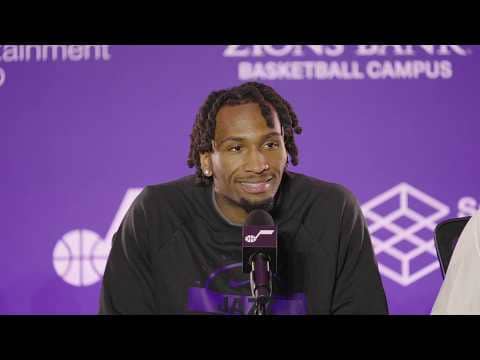 No. 2 Overall Pick Darryn Peterson FULL Utah Jazz Introductory Press Conference