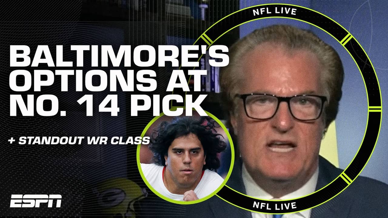 Spencer Fano would be 'DREAM PICK' for Ravens - McFarland 👀 + Jordyn Tyson's potential | NFL Live