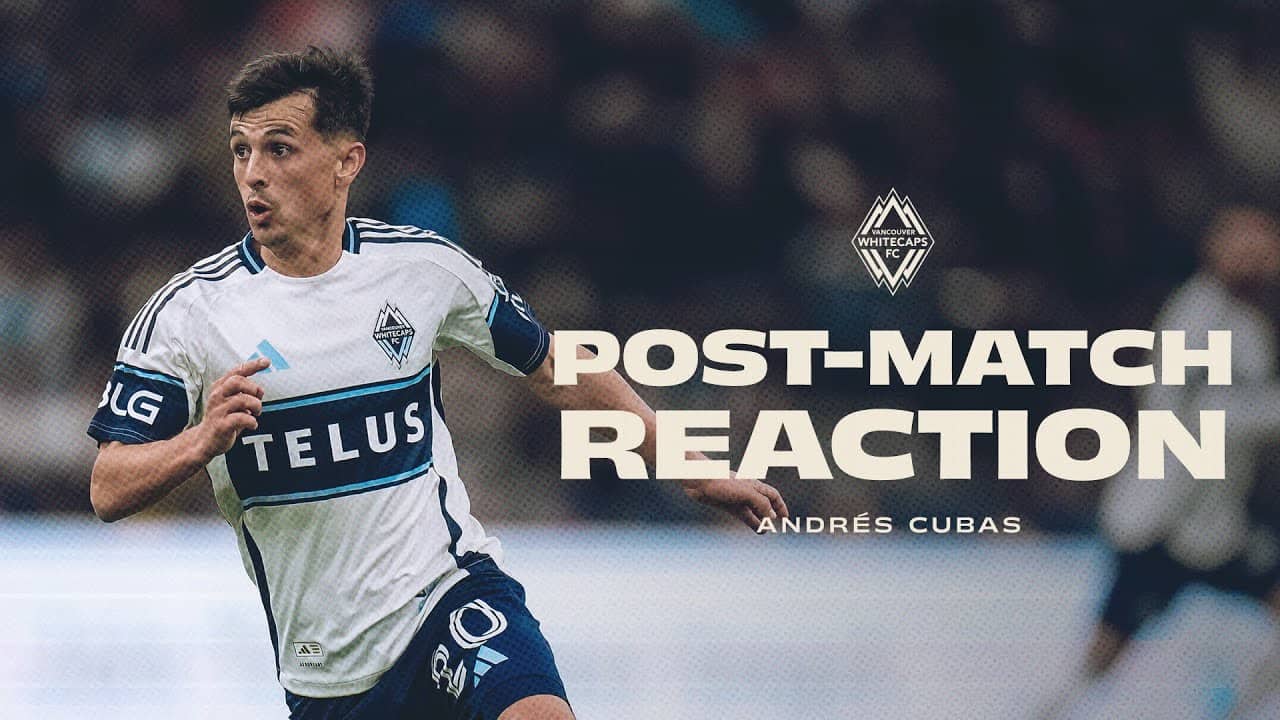 Andrés Cubas Post-Victory Reaction vs Sporting Kansas City🎙️