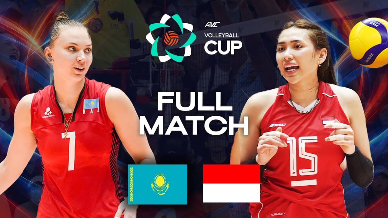 Kazakhstan vs. Indonesia - Pool Play | AVC Women's Cup 2026